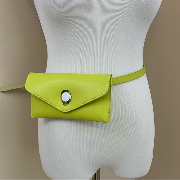 Lime green vegan belt bag! - Picture 1 of 7